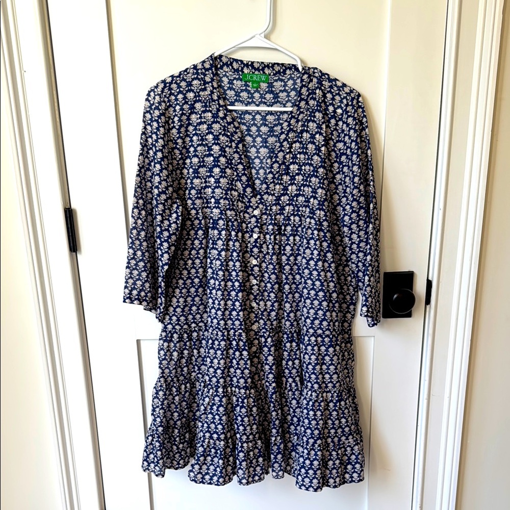 J. Crew Cotton Voile Dress NWOT